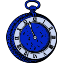 download Old Pocketwatch clipart image with 180 hue color