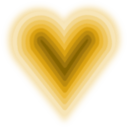 download Heart With Deep clipart image with 45 hue color