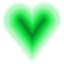 download Heart With Deep clipart image with 135 hue color