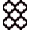 download Moroccan Lattice clipart image with 135 hue color
