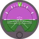 download Attitude Indicator clipart image with 90 hue color