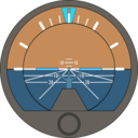 download Attitude Indicator clipart image with 180 hue color