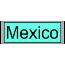 download Digital Display With Mexico Text clipart image with 90 hue color
