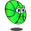 download Pretty Basketball clipart image with 90 hue color