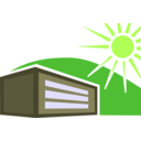 download Sunny House clipart image with 45 hue color