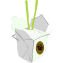 download Chinese Take Out Box clipart image with 45 hue color