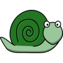 download Snail clipart image with 90 hue color