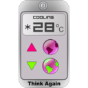 download Think Again Cooling clipart image with 90 hue color