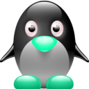download Little Penguin clipart image with 135 hue color