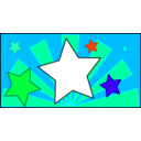 download The Star clipart image with 135 hue color