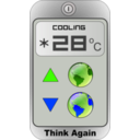 download Think Again Cooling clipart image with 225 hue color