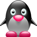 download Little Penguin clipart image with 315 hue color