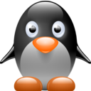 download Little Penguin clipart image with 0 hue color