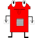 download Post Box clipart image with 0 hue color