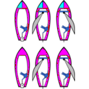 download Boating Rules Illustrations clipart image with 180 hue color
