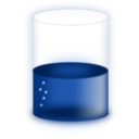 download Cylinder Half Full clipart image with 0 hue color