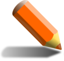 Orange Pencil