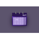 download Blue Ui Calendar clipart image with 45 hue color