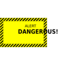 download Dangerous clipart image with 0 hue color