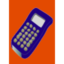 download Purple Calculator clipart image with 315 hue color