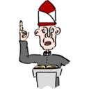 download Priest clipart image with 0 hue color