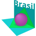 download Brazil Flag Art 3d clipart image with 90 hue color