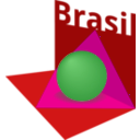 download Brazil Flag Art 3d clipart image with 270 hue color
