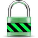 download Secure Padlock Gold clipart image with 90 hue color