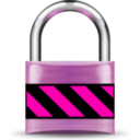 download Secure Padlock Gold clipart image with 270 hue color