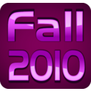 download Fall 2010 Text clipart image with 270 hue color