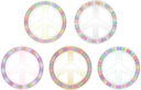 Peace Symbol Pastels