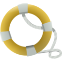 download Life Saver clipart image with 45 hue color