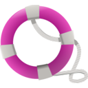 download Life Saver clipart image with 315 hue color