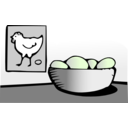 download Eggs clipart image with 45 hue color