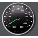 download Speedometer Ii clipart image with 135 hue color