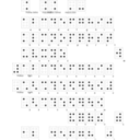download Braille Alphabet Francais clipart image with 90 hue color