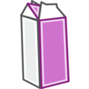 download Tango Style Milk Carton clipart image with 90 hue color