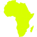 download African Continent clipart image with 45 hue color