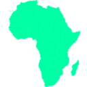 download African Continent clipart image with 135 hue color