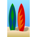 download Surf Boards clipart image with 0 hue color