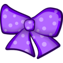 download Bowknot clipart image with 270 hue color