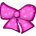 download Bowknot clipart image with 315 hue color