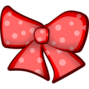 download Bowknot clipart image with 0 hue color