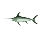 download Swordfish clipart image with 270 hue color