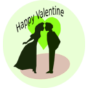 download Happy Valentine clipart image with 90 hue color