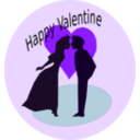 download Happy Valentine clipart image with 270 hue color