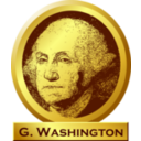 download George Washington Memorial clipart image with 0 hue color