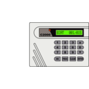 download Alarm System S2000 clipart image with 0 hue color