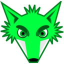 download Foxhead clipart image with 135 hue color