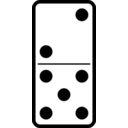 download Domino Set 16 clipart image with 270 hue color